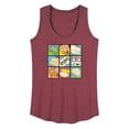 thumbnail image 1 of Rugrats - Characters in Window Grid - Women's Racerback Tank Top, 1 of 5