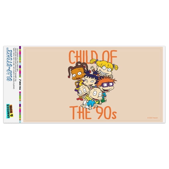 Rugrats Child of the 90s Automotive Car Window Locker Bumper Sticker