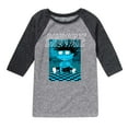 thumbnail image 1 of Rugrats - Chuckie Blue - Toddler And Youth Raglan Graphic T-Shirt, 1 of 4
