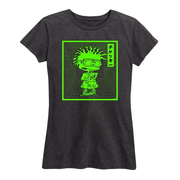 Rugrats - Chuckie Grid - Women's Short Sleeve Graphic T-Shirt