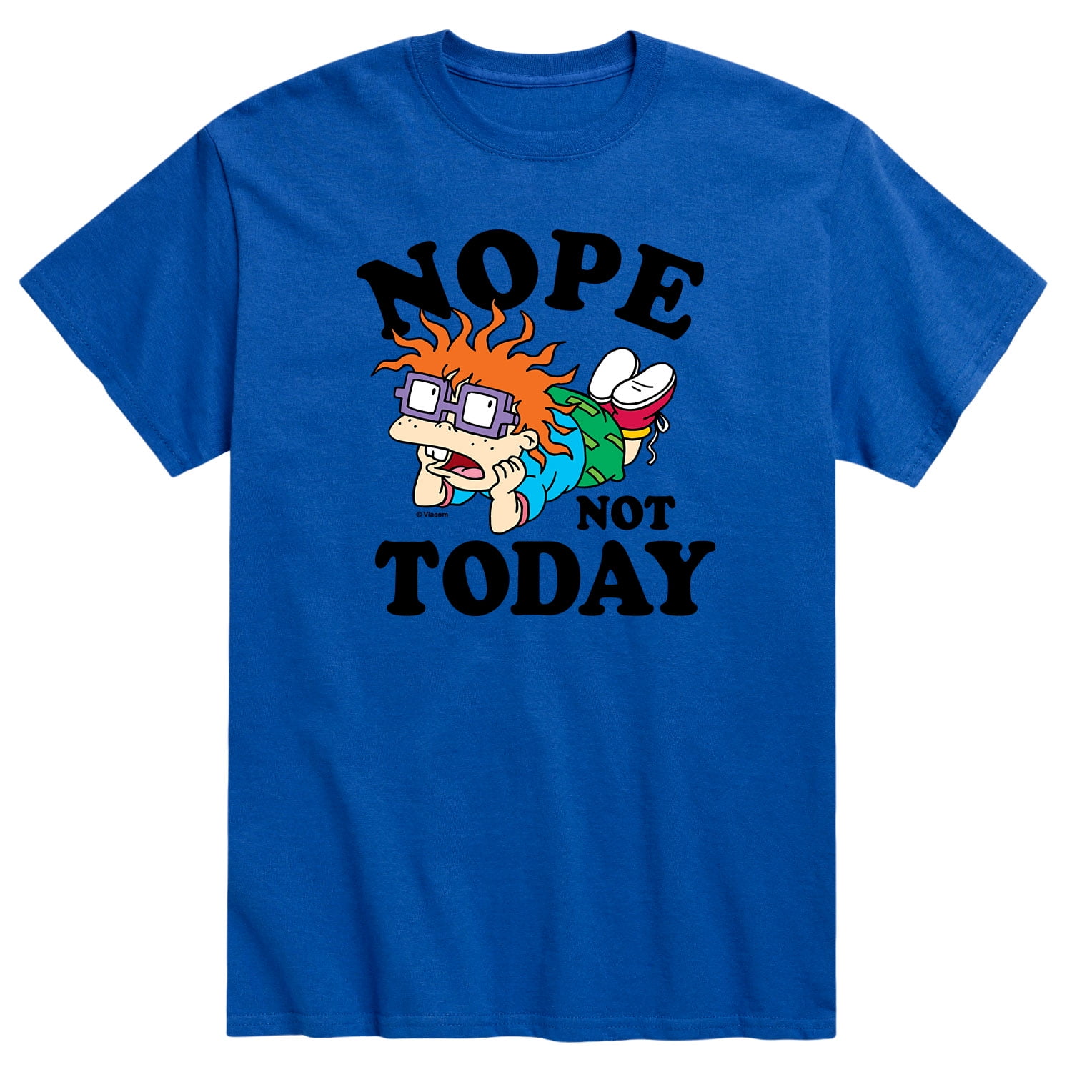 Rugrats - Chuckie Nope Not Today - Men's Short Sleeve Graphic T-Shirt -  Walmart Business Supplies, image size:1500x1500