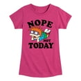 thumbnail image 1 of Rugrats Chuckie Nope Not Today - Toddler And Youth Girls Short Sleeve Graphic T-Shirt, 1 of 5