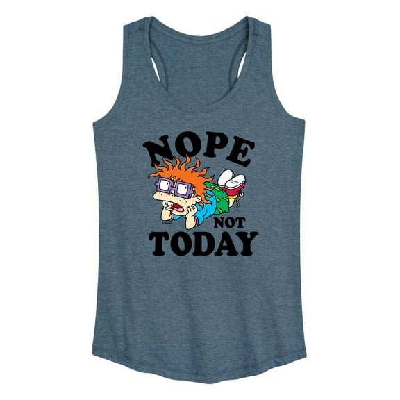 Rugrats - Chuckie Nope Not Today - Women's Racerback Tank Top