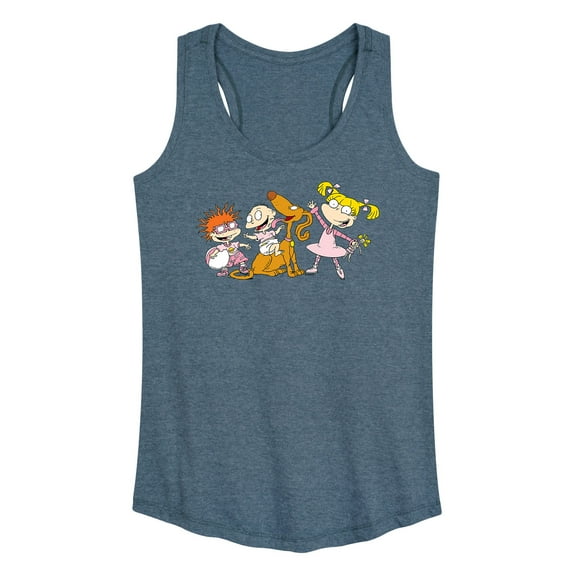 Rugrats - Chuckie, Tommy, And Angelica - Women's Racerback Tank Top