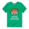 thumbnail image 1 of Rugrats - Chuckie We're Doomed - Toddler And Youth Short Sleeve Graphic T-Shirt, 1 of 5