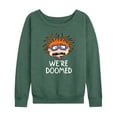 thumbnail image 1 of Rugrats - Chuckie Were Doomed - Women's Lightweight French Terry Long Sleeve Shirt, 1 of 5
