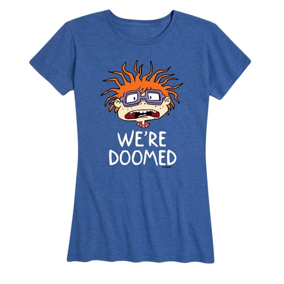 Rugrats - Chuckie Were Doomed - Women's Short Sleeve Graphic T-Shirt