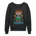 thumbnail image 1 of Rugrats - Chucky Ugly Sweater - Women's Lightweight French Terry Long Sleeve Shirt, 1 of 6