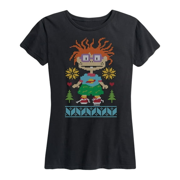 Rugrats - Chucky Ugly Sweater - Women's Short Sleeve Graphic T-Shirt