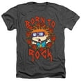 thumbnail image 1 of Rugrats Chucky Was Born To Rock Unisex Adult Heather T Shirt, 1 of 5