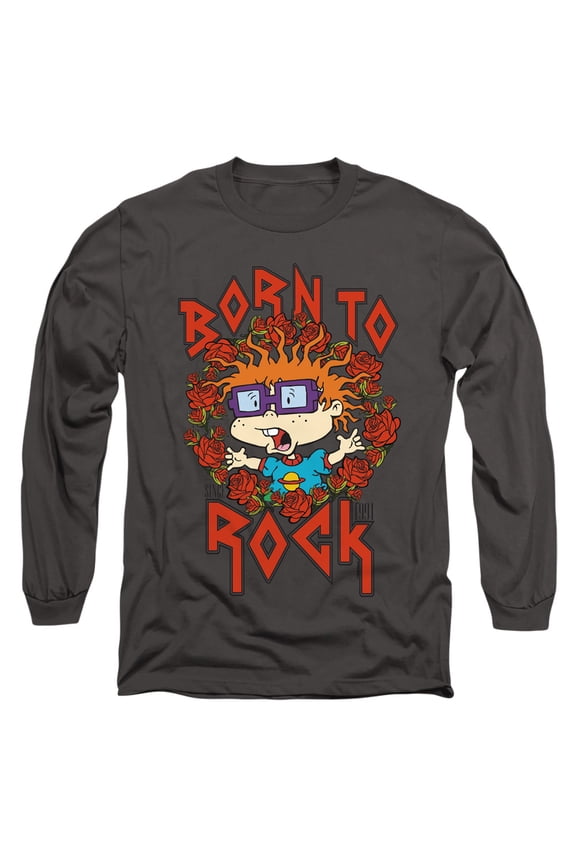 Chucky Was Born To Rock Unisex Adult Long-Sleeve T Shirt