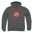 thumbnail image 1 of Rugrats Chucky Was Born To Rock Unisex Adult Pull-Over Hoodie, 1 of 5