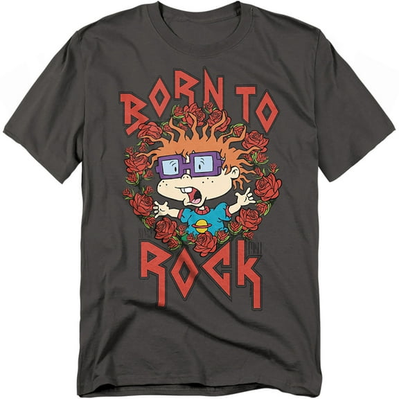Rugrats T-Shirt Chucky Was Born To Rock Unisex Graphic Tee For Men & Women