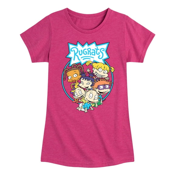 Rugrats - Circle - Toddler And Youth Girls Short Sleeve Graphic T-Shirt