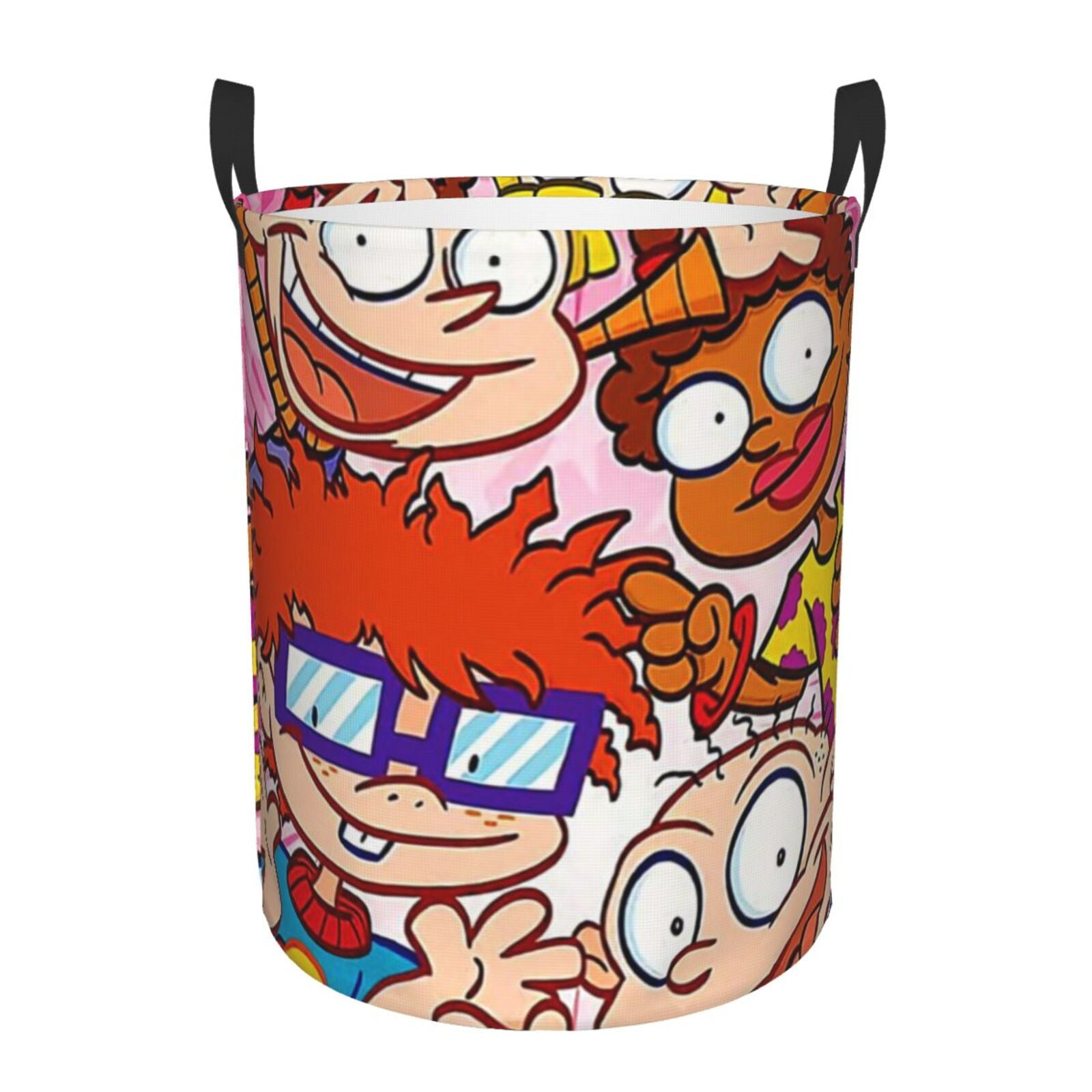 Rugrats Circular Laundry Basket Dirty Clothes Hamper Laundry Hamper