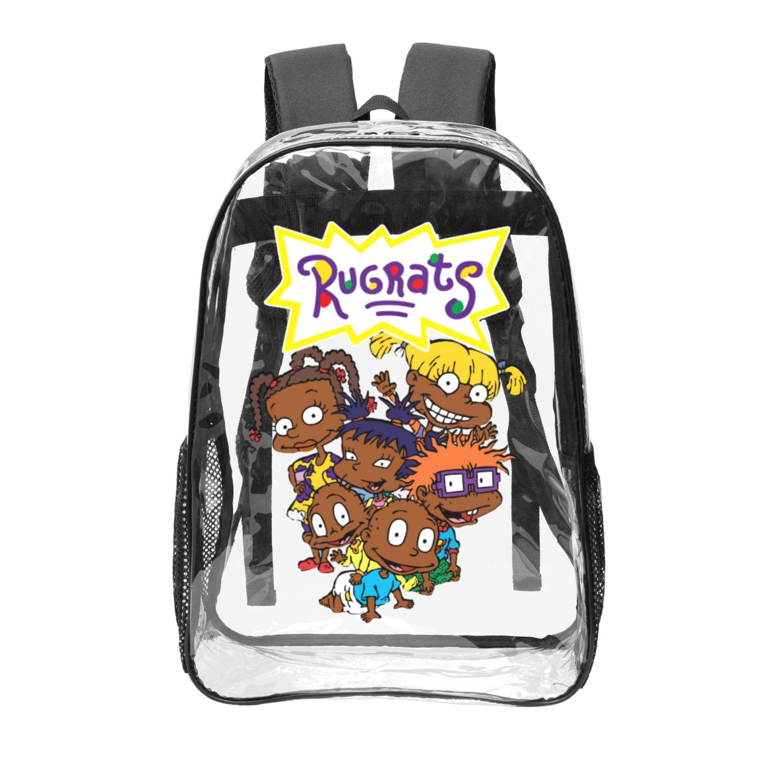 Zaino Trasparente Impermeabile In PVC – 2 Pezzi, 41.9x33x14cm, Con Tasche Per Laptop E Bottiglia, Per Concerti E Scuola - 3