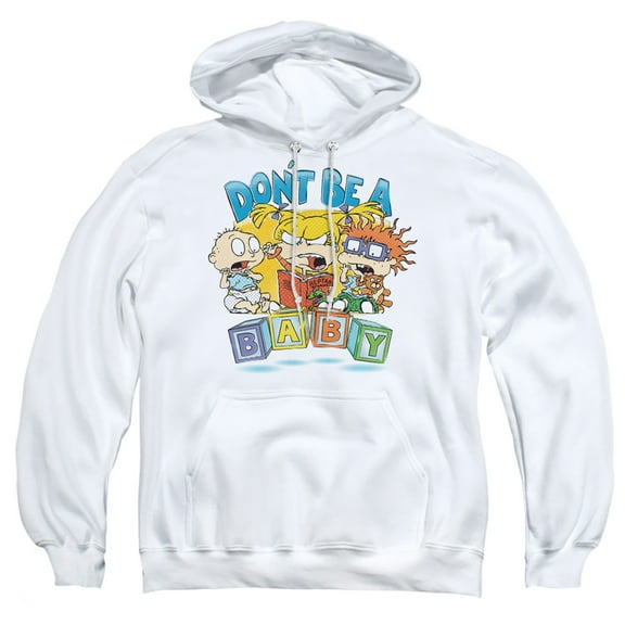Rugrats Don't Be A Baby Blocks Unisex Adult Pull-Over Hoodie