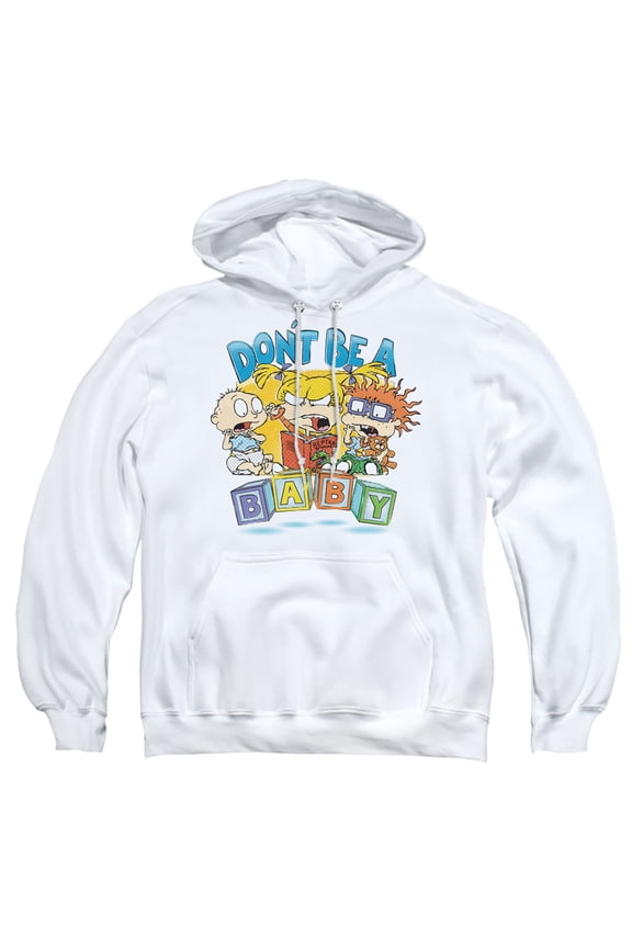 Don't Be A Baby Blocks Unisex Adult Pull-Over Hoodie