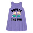 thumbnail image 1 of Rugrats - Double the Fun - Toddler and Youth Girls A-line Dress, 1 of 5