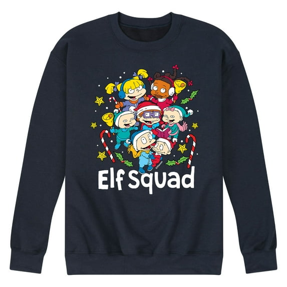 Rugrats - Elf Squad - Men's Crew Neck Fleece Pullover