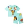 thumbnail image 1 of Rugrats Girls Boxy T-Shirt and Bike Shorts, 2-Piece Outfit Set, Sizes 4-16, 1 of 3
