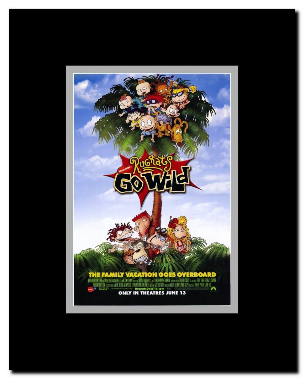 Rugrats Go Wild! Framed Movie Poster