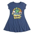 thumbnail image 1 of Rugrats - Graffiti - Toddler And Youth Girls Fit And Flare Dress, 1 of 4