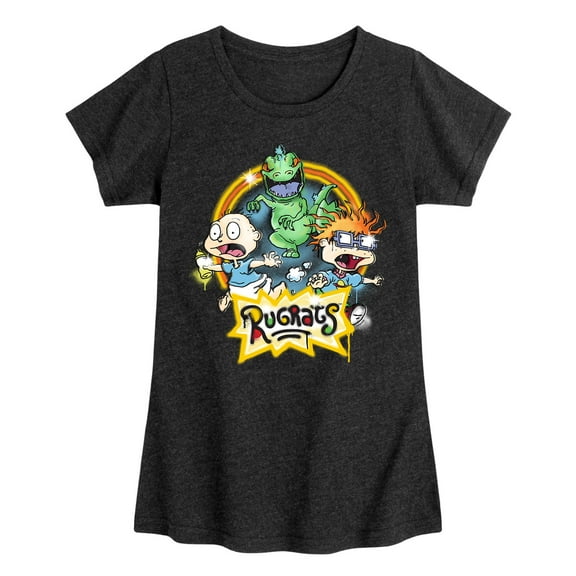 Rugrats - Graffiti - Toddler And Youth Girls Short Sleeve Graphic T-Shirt