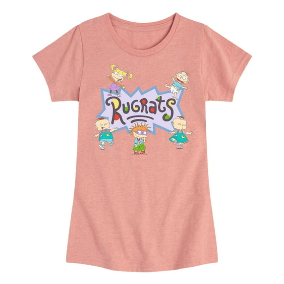 Rugrats - Group - Toddler And Youth Girls Short Sleeve Graphic T-Shirt