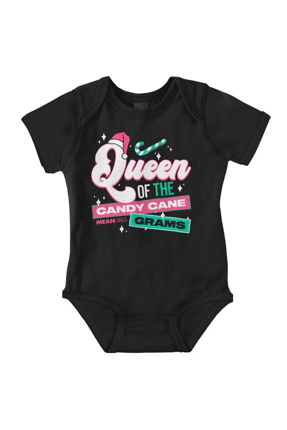 Xmas Queen Candy Cane Gram Bodysuit Jumper Girls Infant Baby Brisco Brands 12M