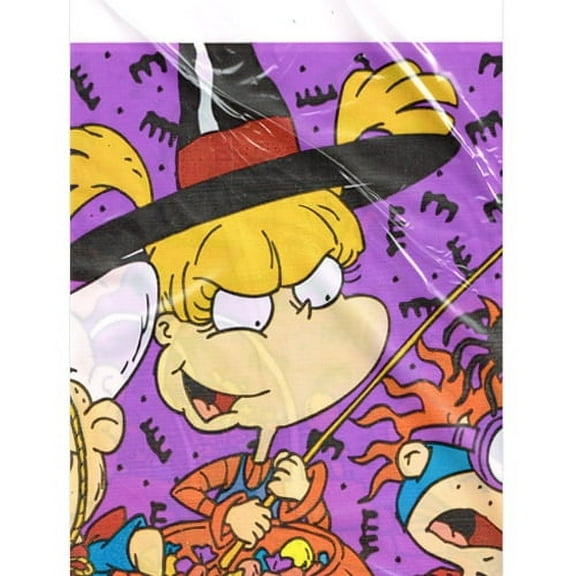 Rugrats Halloween Water-Resistant Plastic Tablecloth