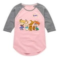 thumbnail image 1 of Rugrats - Hangout - Toddler And Youth Girls Raglan Graphic T-Shirt, 1 of 4