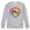 thumbnail image 1 of Rugrats - Happy Holidays - Men's Crew Neck Fleece Pullover, 1 of 6