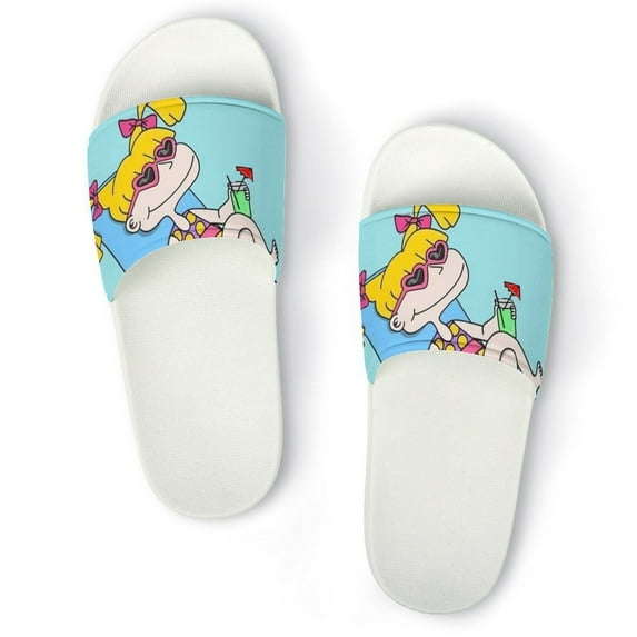 Rugrats Home Slippers Unisex House Sandals Breathable PVC Slides for Lounge, Beach, Travel 38(240mm)