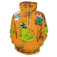 thumbnail image 1 of Rugrats Hoodie 3D Print Pullover Hooded Long Sleeve Sweatshirts Tops Blouse with Pocket for Mens Womens, 1 of 7