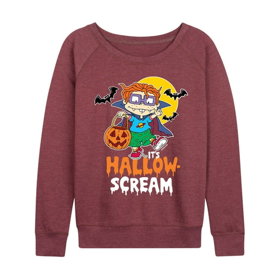 Rugrats - It's Hallow Scream - Women's Lightweight French Terry Long Sleeve Shirt