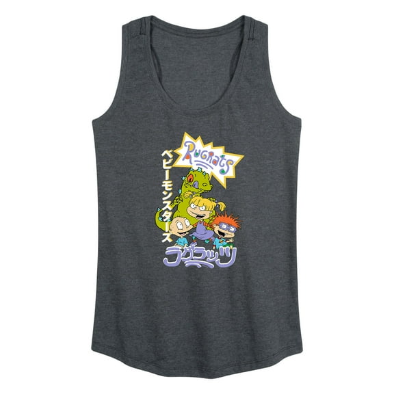 Rugrats - Japanese Poster - Women's Racerback Tank Top