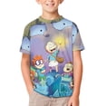 thumbnail image 1 of Rugrats Kid Shirts Unisex Casual Tops 3D Print Graphic Tees Short Sleeve T Shirts for Boys Girls 120CM, 1 of 8