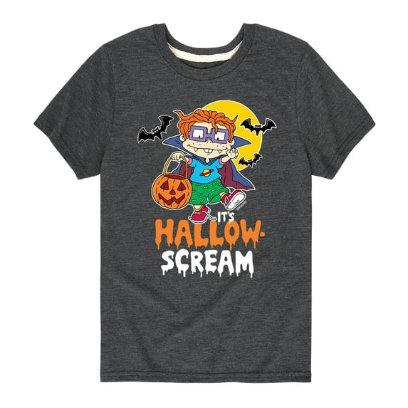Rugrats - Kids Halloween Spooky Short Sleeve Graphic T-Shirts By Nick Rewind