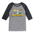 thumbnail image 1 of Rugrats - Line Up - Toddler And Youth Raglan Graphic T-Shirt, 1 of 5