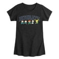 thumbnail image 1 of Rugrats - Lined Up - Toddler And Youth Girls Short Sleeve Graphic T-Shirt, 1 of 5