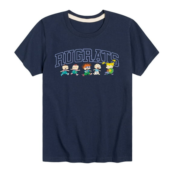 Rugrats - Lined Up - Toddler And Youth Short Sleeve Graphic T-Shirt