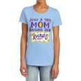 thumbnail image 1 of Rugrats Mother's Day Just a 90's Mom Women's T Shirt, Light Blue, Large, 1 of 5