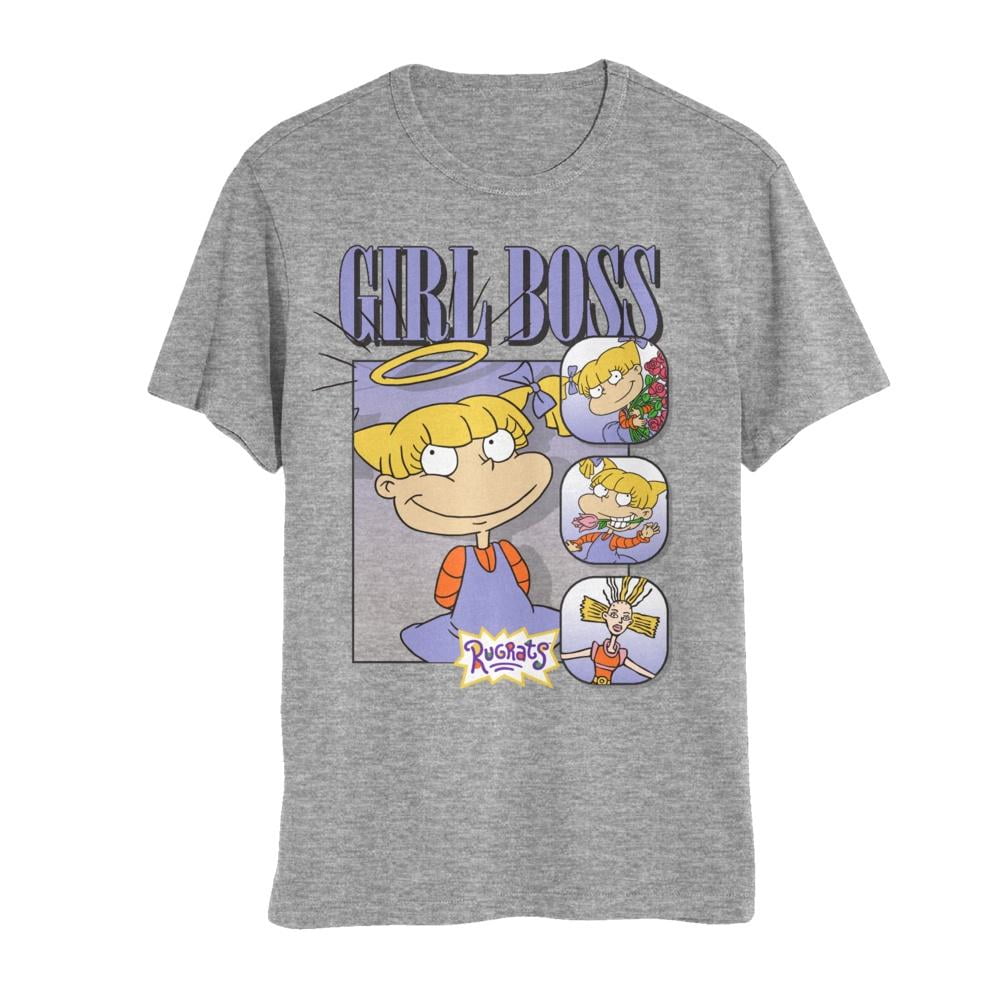 Rugrats Nickelodeon Rugrats Girl Boss Angelica Pickles Mens and Womens  Short Sleeve T-Shirt (Cool Mint, S-XXL) - Walmart.com