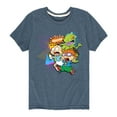 thumbnail image 1 of Rugrats - Old School - Toddler And Youth Short Sleeve Graphic T-Shirt, 1 of 5