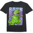 thumbnail image 1 of Rugrats Raptar RAWR Men's T-Shirt (Small), 1 of 4