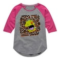 thumbnail image 1 of Rugrats - Reptar Art - Toddler And Youth Girls Raglan Graphic T-Shirt, 1 of 5