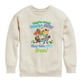 thumbnail image 1 of Rugrats - Reptar Bar - Toddler & Youth Crewneck Fleece Sweatshirt, 1 of 6