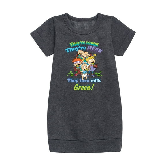 Rugrats - Reptar Bar - Toddler & Youth Girls Fleece Dress