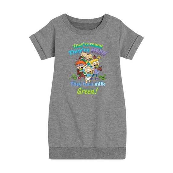 Rugrats - Reptar Bar - Toddler & Youth Girls Fleece Dress